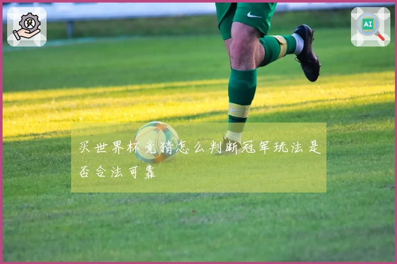 买世界杯竞猜怎么判断冠军玩法是否合法可靠